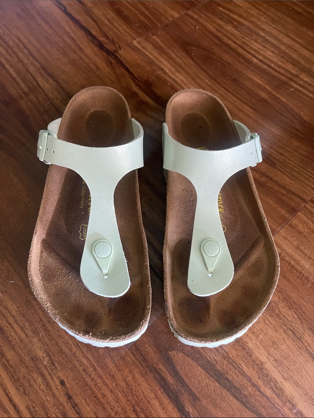 Women's Mint Green Birkenstocks